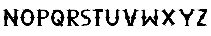 Rayyan CFC Font LOWERCASE