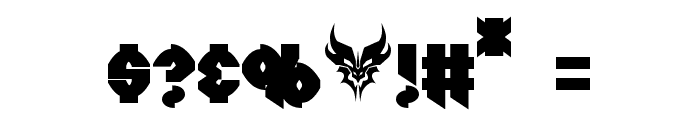 Razorclaw Bold Font OTHER CHARS