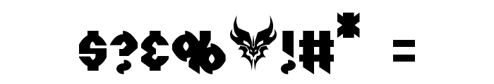 Razorclaw Font OTHER CHARS
