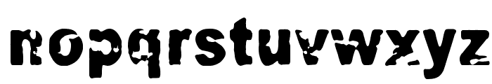 Razterhunch Burn Font LOWERCASE