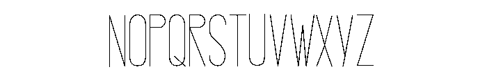 rasty lop Font UPPERCASE