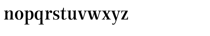 Rabenau Condensed Semibold Font LOWERCASE