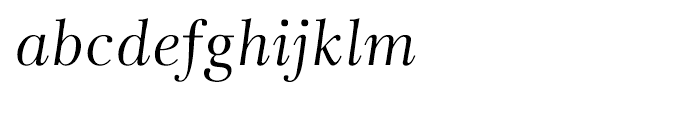 Rabenau Italic Font LOWERCASE