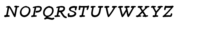 Radcliffe Hand Bold Italic Font UPPERCASE