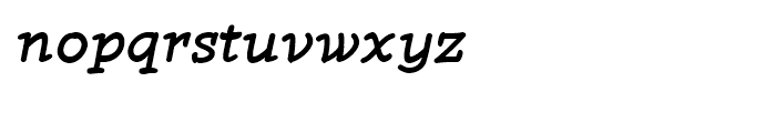Radcliffe Hand Bold Italic Font LOWERCASE