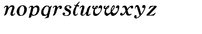 Ragged Write NF Italic Font LOWERCASE