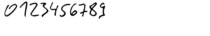 Rainer Handwriting Regular Font OTHER CHARS