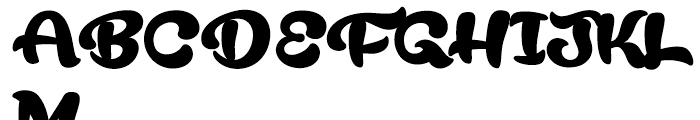 Rakoon Regular Font UPPERCASE