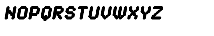 Ramblok Bulk Oblique Font UPPERCASE