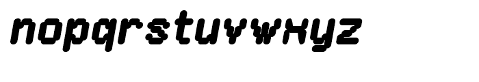 Ramblok Bulk Oblique Font LOWERCASE