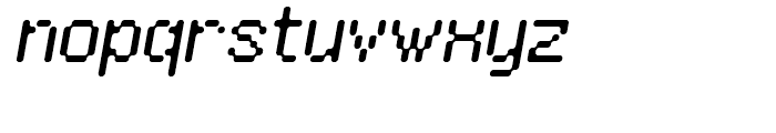 Ramblok Oblique Font LOWERCASE
