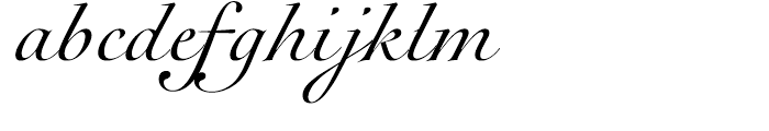 Rameau Italic Font LOWERCASE