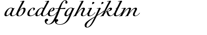 Rameau Semibold Italic Font LOWERCASE