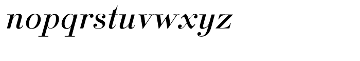 Ratio Modern Italic Font LOWERCASE