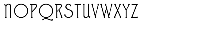 Ravenna Common Font UPPERCASE