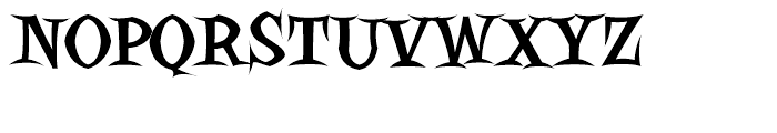 Ravenwood Regular Font UPPERCASE
