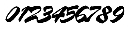 Race Fever Brush Font OTHER CHARS