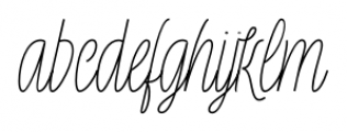 Rachele Medium UltrCd Font LOWERCASE