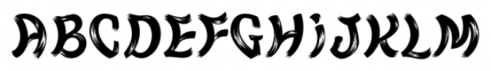 Rag FY Regular Font UPPERCASE