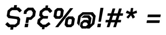 Raker Display Bold Italic Font OTHER CHARS