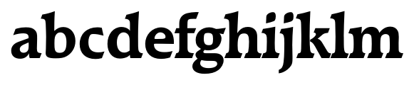 Raleigh Serial Bold Font LOWERCASE