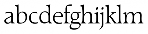 Raleigh Serial Light Font LOWERCASE