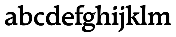 Raleigh Serial Medium Font LOWERCASE