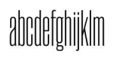 Rama Gothic C Light Font LOWERCASE