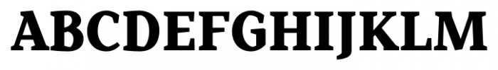 Range Serif Black Font UPPERCASE