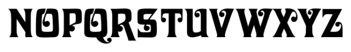 Rangpur Regular Font UPPERCASE