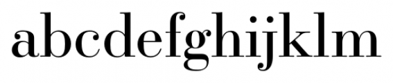 Ratio Modern Regular Font LOWERCASE