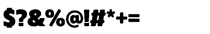 Raban Bold Font OTHER CHARS