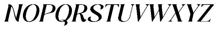Rabelya Italic Font UPPERCASE