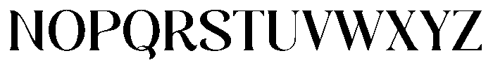 Rabelya Regular Font UPPERCASE
