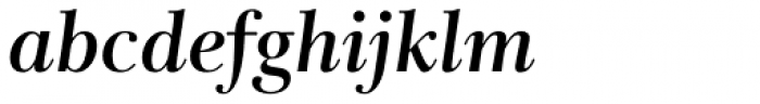 Rabenau Pro SemiBold Italic Font LOWERCASE
