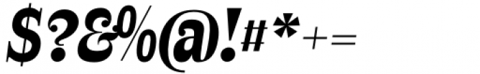 Rabento Bold Italic Font OTHER CHARS