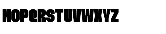 Rabmao Black Font UPPERCASE