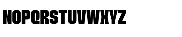 Rabmao Extra Bold Font UPPERCASE