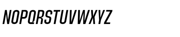 Rabmao Medium Italic Font UPPERCASE