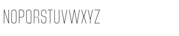 Rabmao Thin Font UPPERCASE
