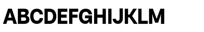 Rabon Grotesk Bold Font UPPERCASE