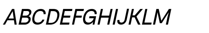 Rabon Grotesk Italic Font UPPERCASE