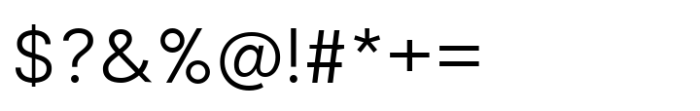 Rabon Grotesk Light Font OTHER CHARS