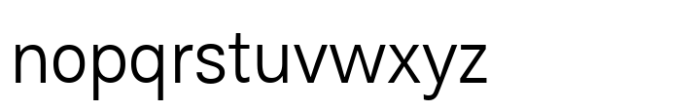 Rabon Grotesk Light Font LOWERCASE
