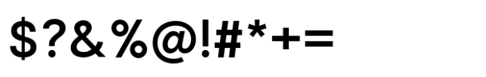 Rabon Grotesk Medium Font OTHER CHARS