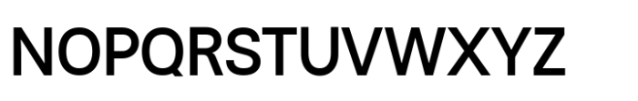Rabon Grotesk Medium Font UPPERCASE