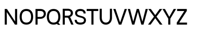 Rabon Grotesk Regular Font UPPERCASE