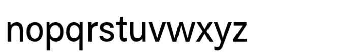 Rabon Grotesk Regular Font LOWERCASE