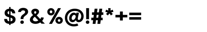 Rabon Grotesk Semi Bold Font OTHER CHARS