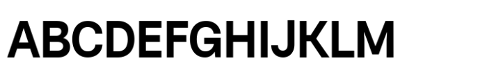 Rabon Grotesk Semi Bold Font UPPERCASE